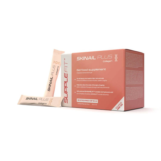 SKINAIL PLUS - INTEGRATORE ALIMENTARE IN GEL PER PELLE, CAPELLI E UNGHIE - 300 ML
Con complesso brevettato